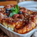 fluffy pancake casserole - featured image