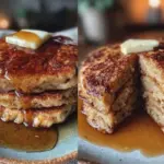 fluffy sourdough discard pancakes - featured image