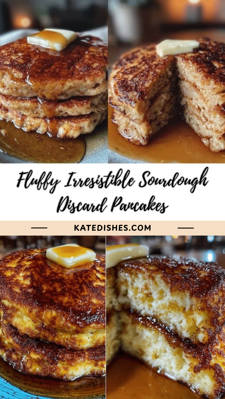 fluffy sourdough discard pancakes recipe