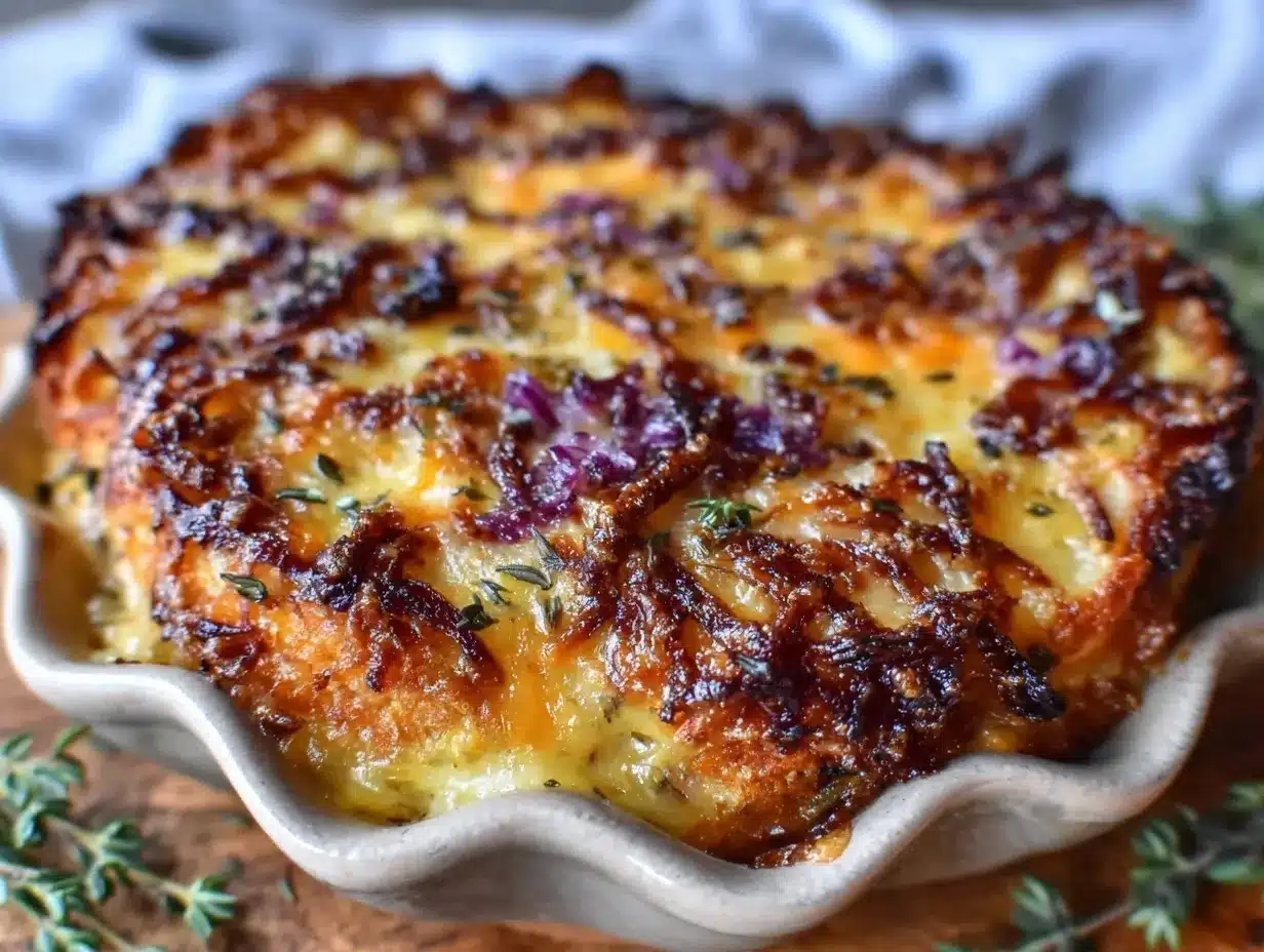 French onion chicken casserole preparation steps