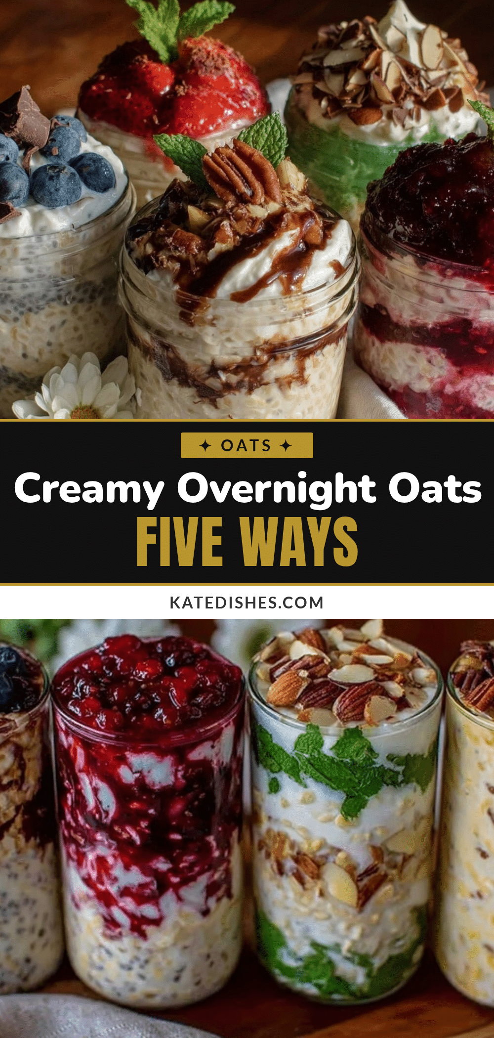 fresh overnight refrigerator oats recipe