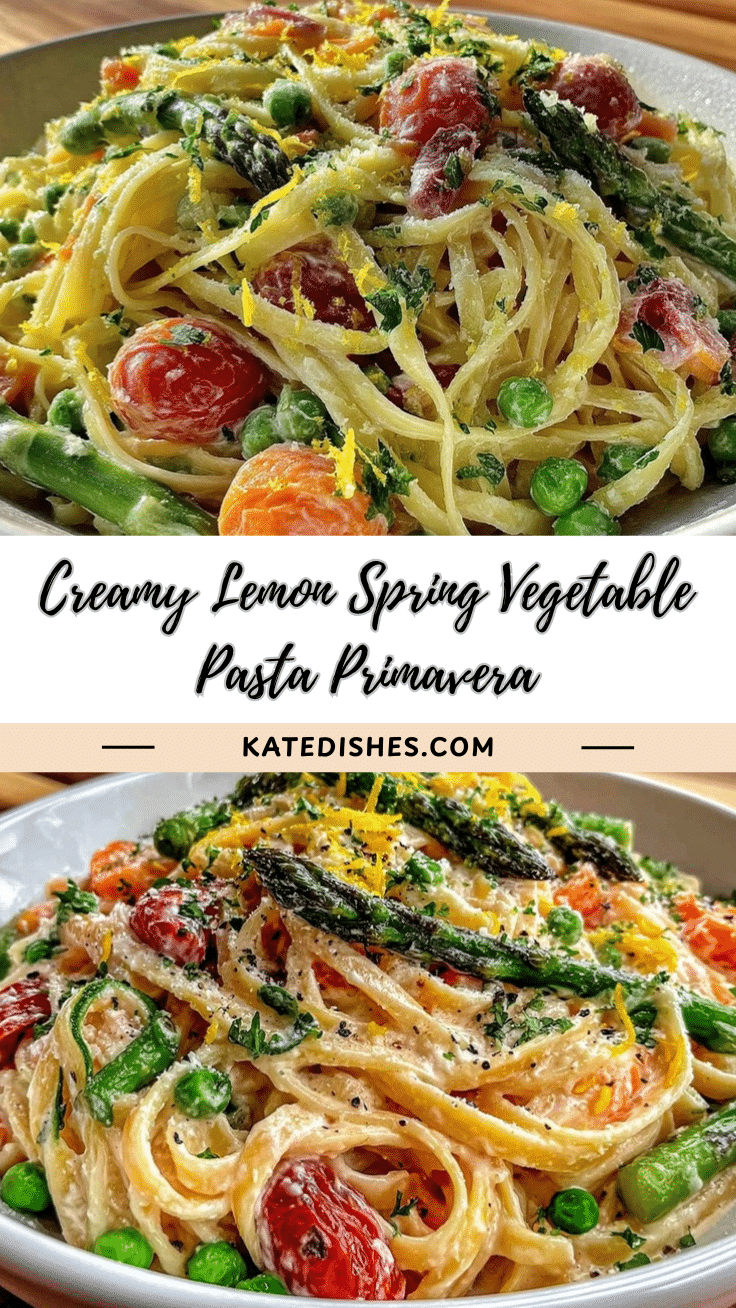 fresh spring vegetable pasta primavera recipe
