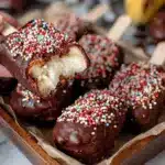 frozen banana pops - featured image