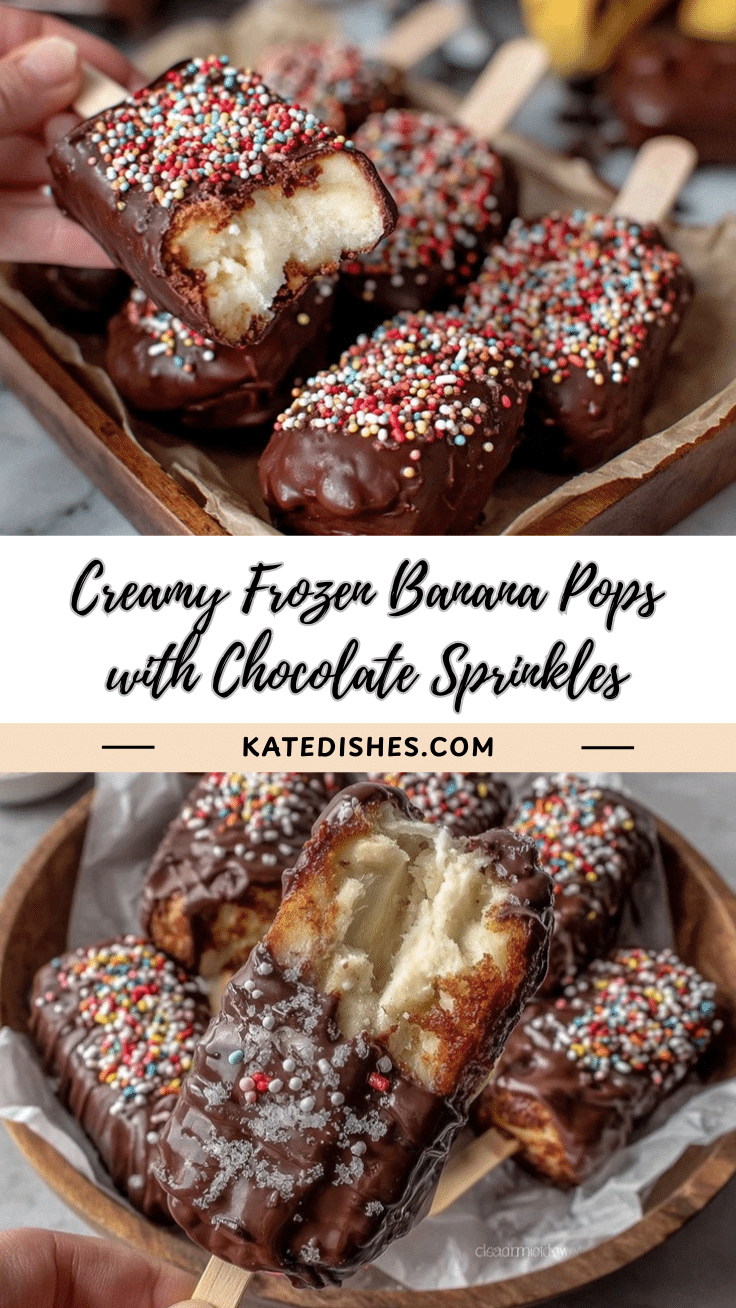 frozen banana pops recipe