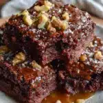 fudgy espresso brownies - featured image