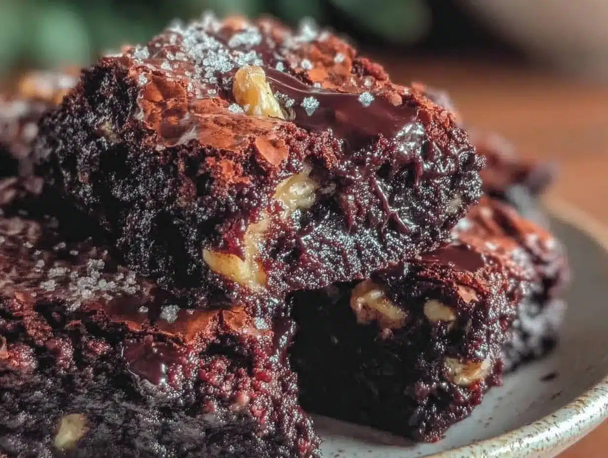 fudgy espresso brownies preparation steps