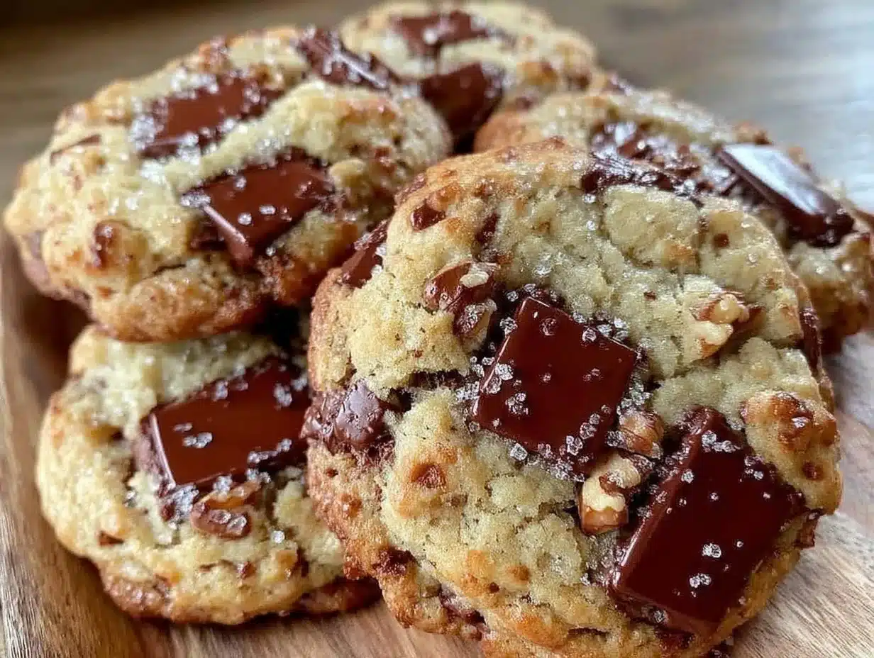 Giant Levain Brown Butter Chocolate Chip Walnut Cookies preparation steps
