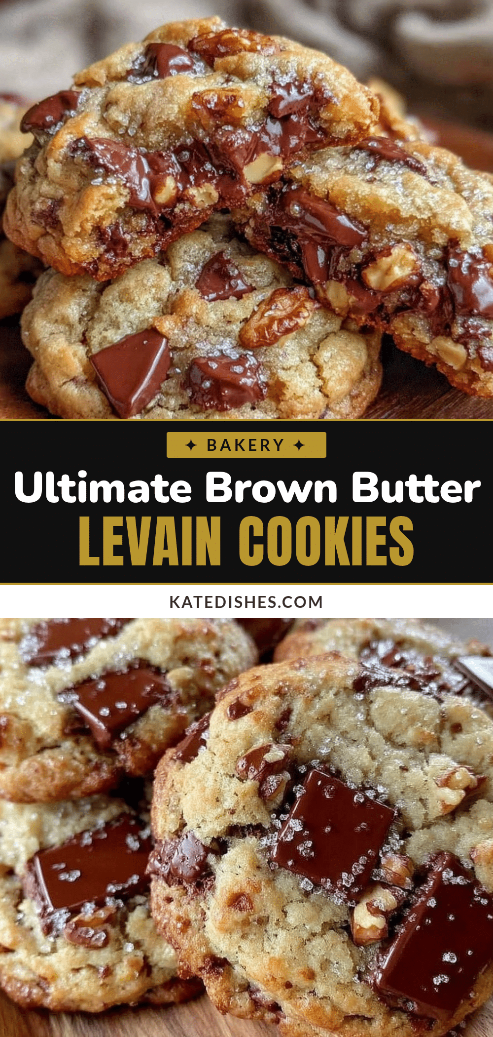 Giant Levain Brown Butter Chocolate Chip Walnut Cookies recipe
