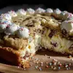 giant stuffed celebration cookie cake - featured image