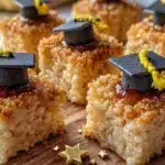 Graduation Cap Rice Krispie Treat Pops - featured image