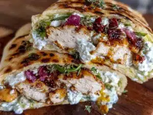 greek chicken gyro wrap - featured image