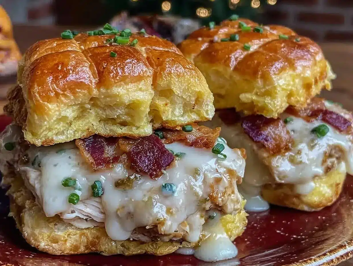 hot brown sliders preparation steps