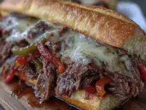 Italian Beef Chicago-Style Sandwich - featured image