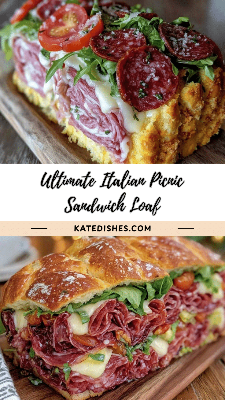 italian picnic sandwich loaf recipe
