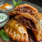 lamb keema curry stuffed paratha pockets - featured image