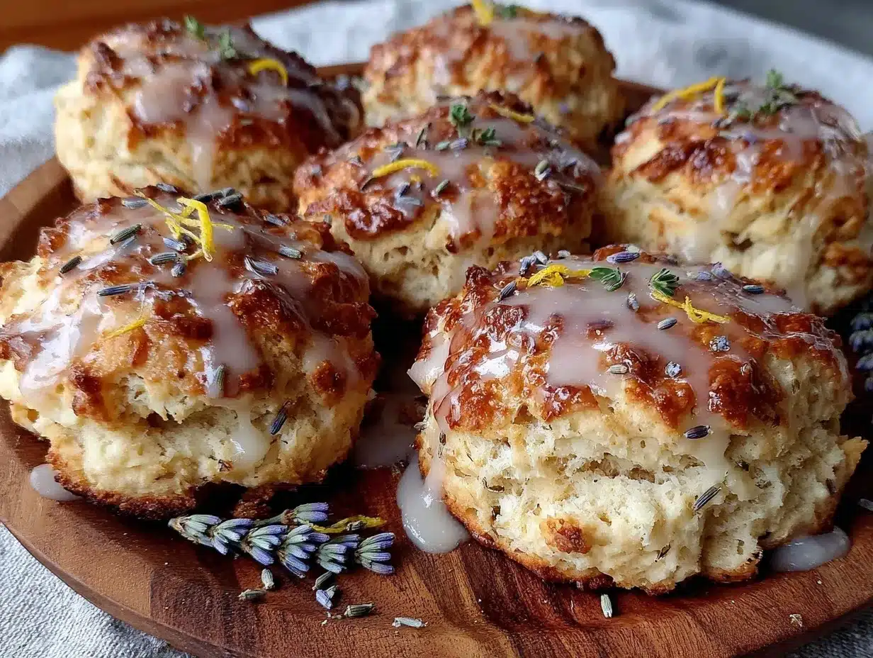 lavender Earl Grey scones preparation steps