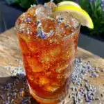 lavender honey iced tea - featured image
