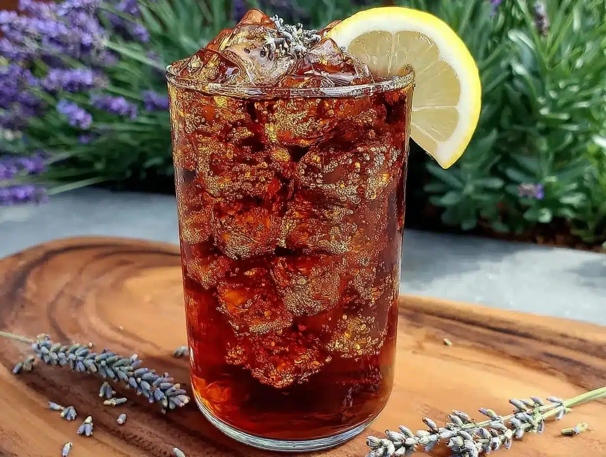 lavender honey iced tea preparation steps