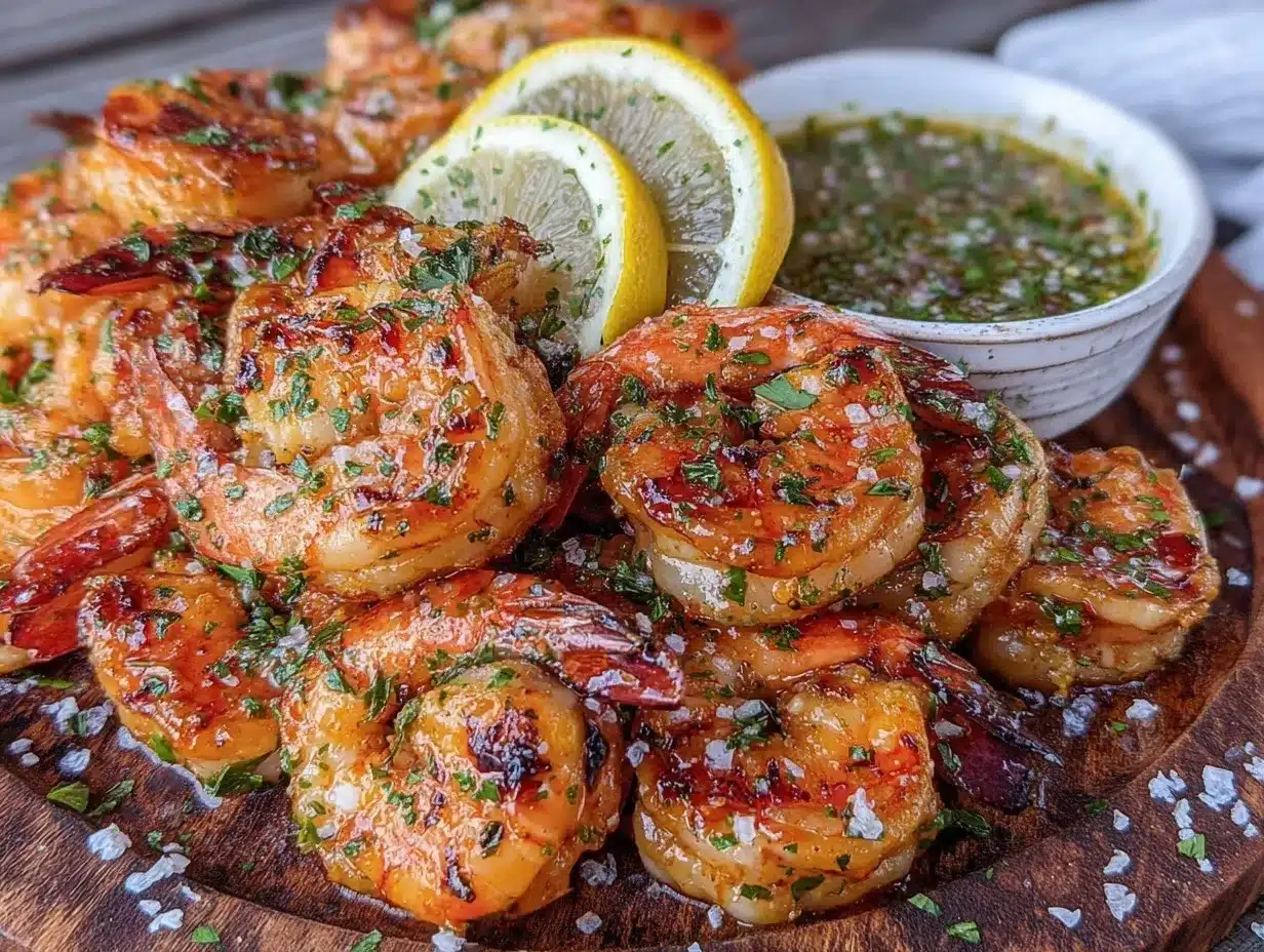 lemon herb grilled shrimp skewers preparation steps