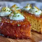 lemon olive oil cake - featured image