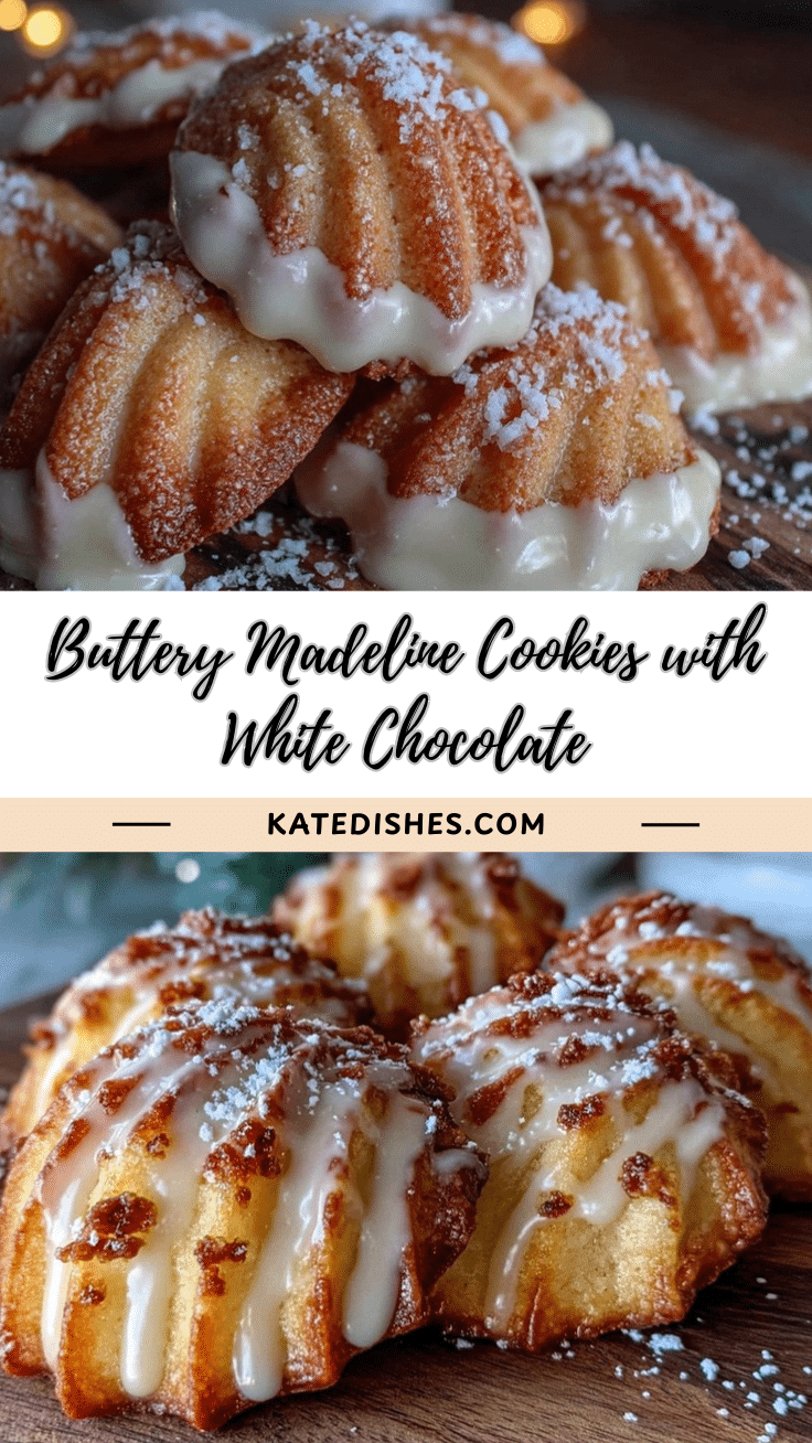 madeline cookies dipped in white chocolate recipe