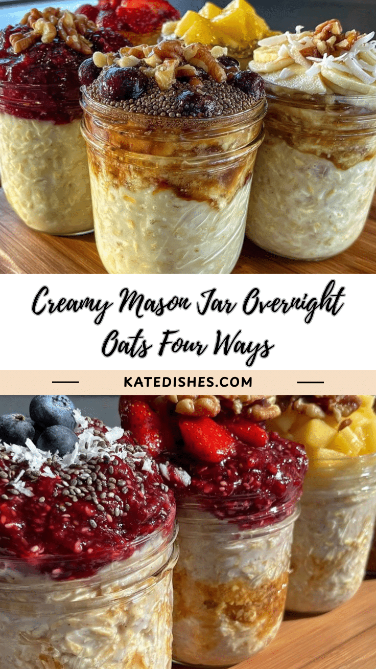 mason jar overnight oats recipe