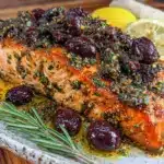 Mediterranean salmon recipe - featured image