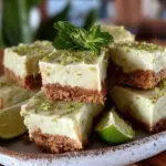 no-bake key lime pie bars - featured image