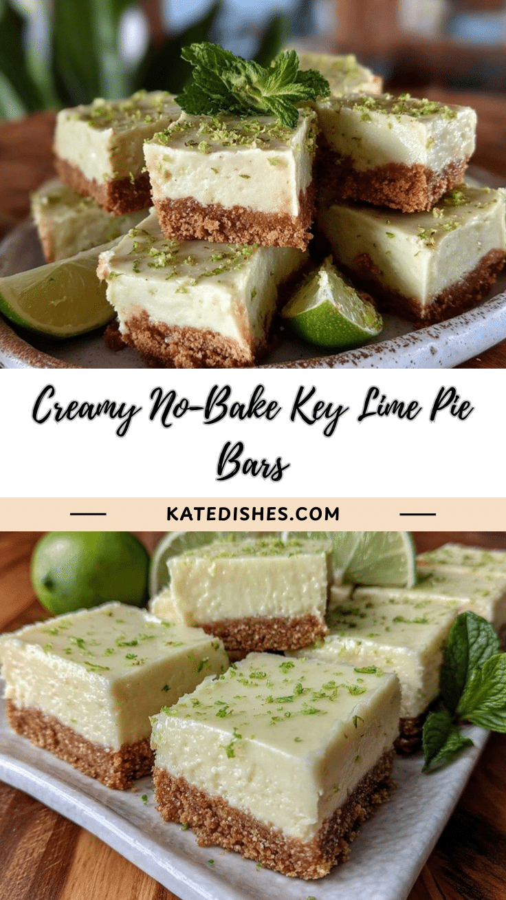 no-bake key lime pie bars recipe