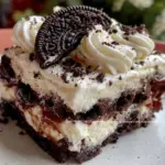 no-bake Oreo icebox cake - featured image