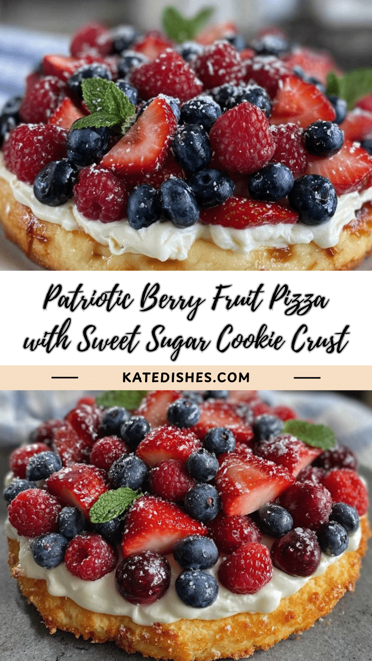 patriotic berry fruit pizza recipe