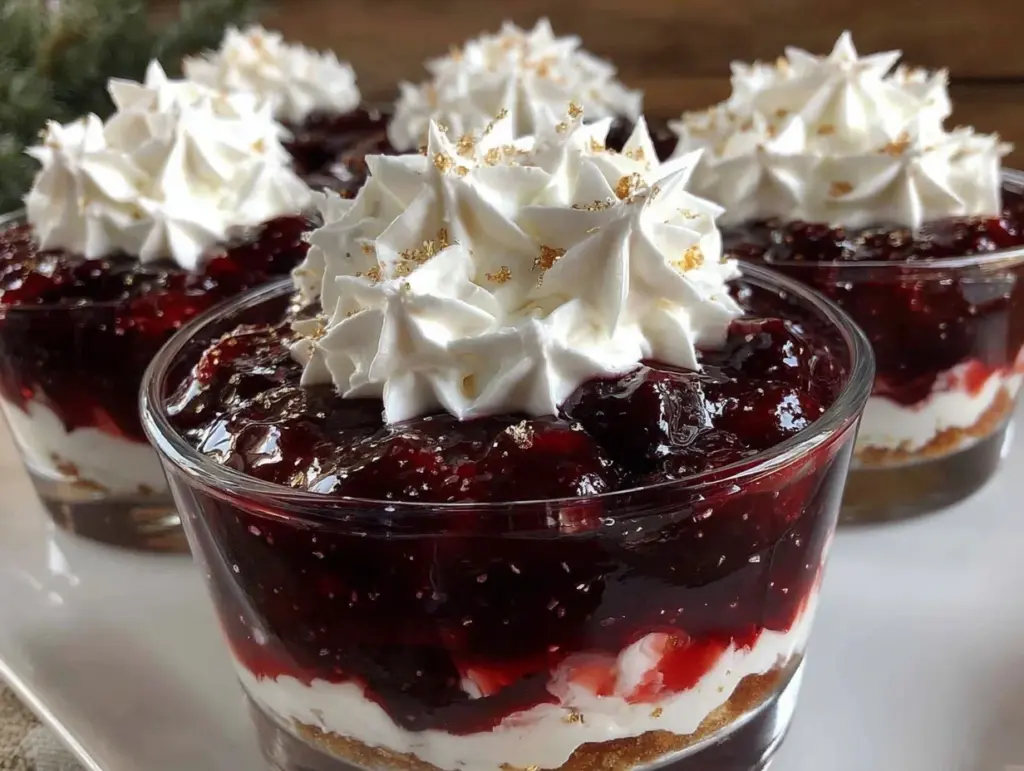 patriotic layered blueberry lemon jello cups - featured image
