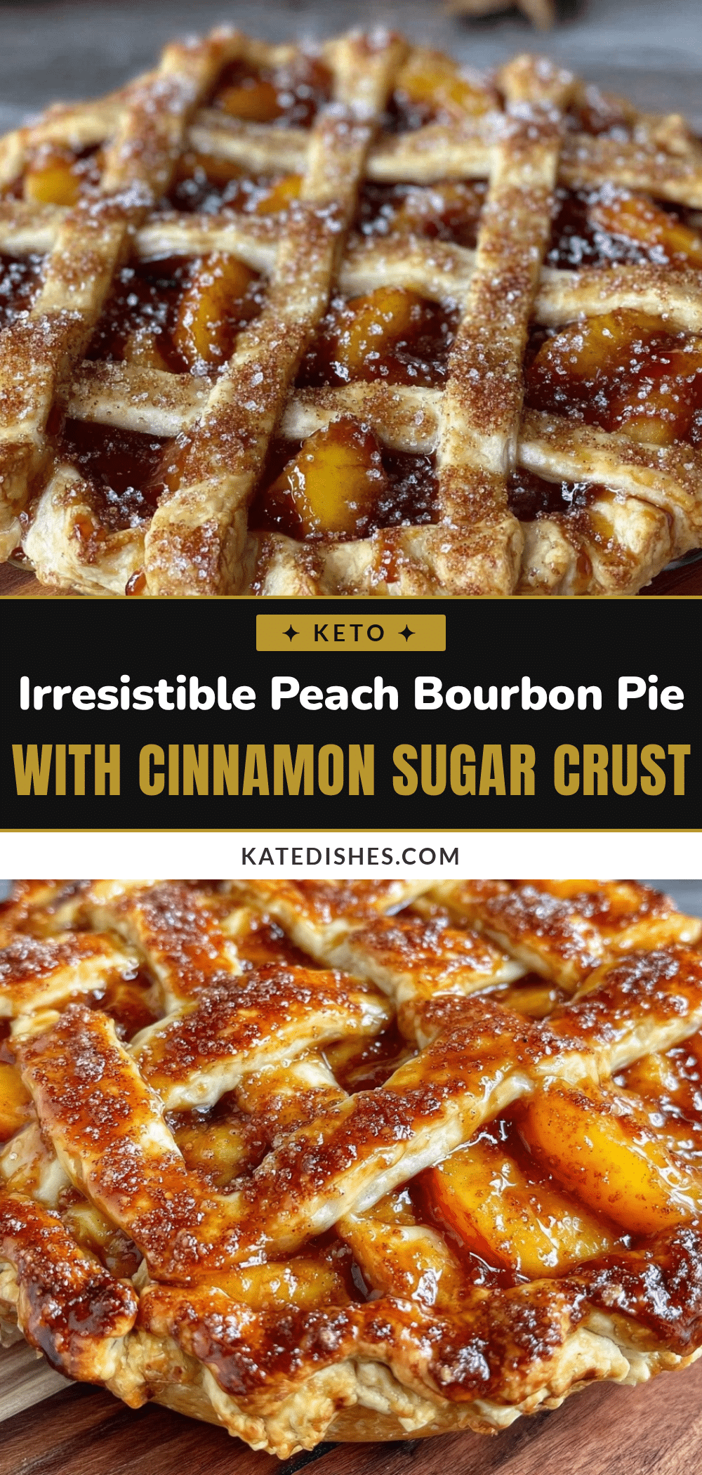 peach bourbon pie recipe