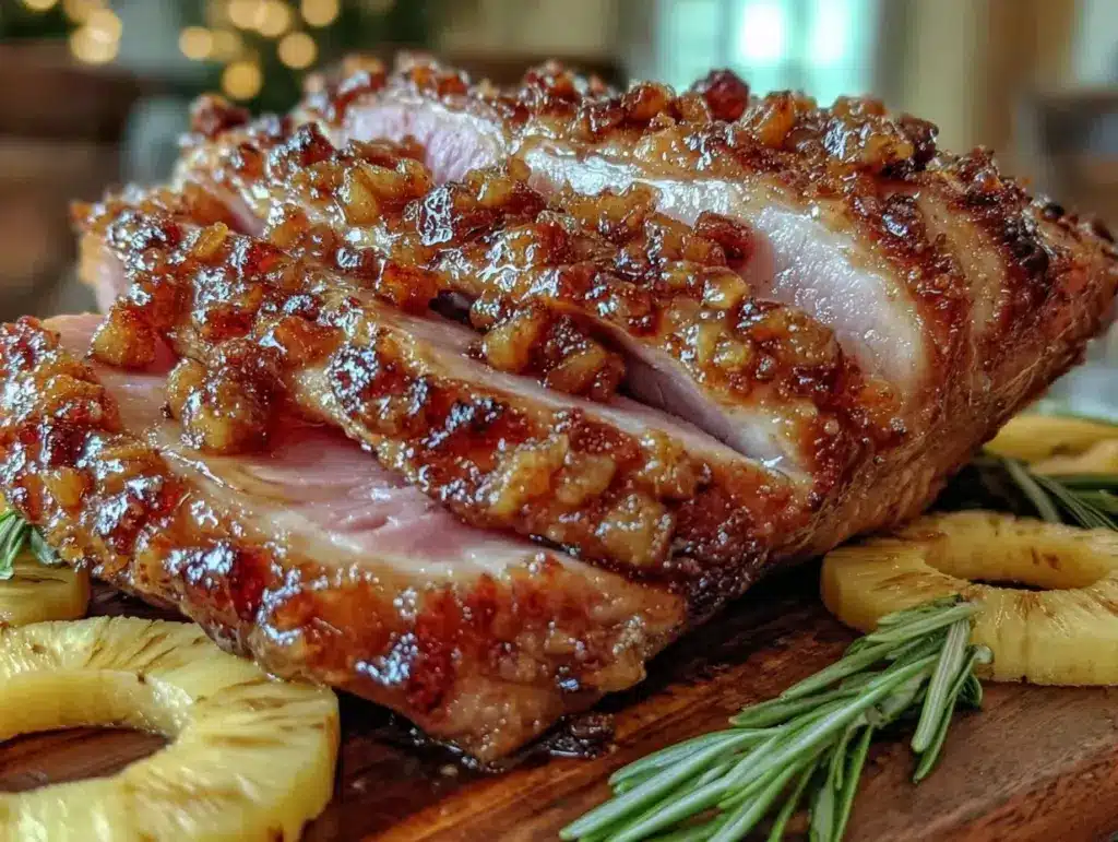 perfect honey glazed ham - featured image