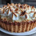 perfect rhubarb curd tart - featured image
