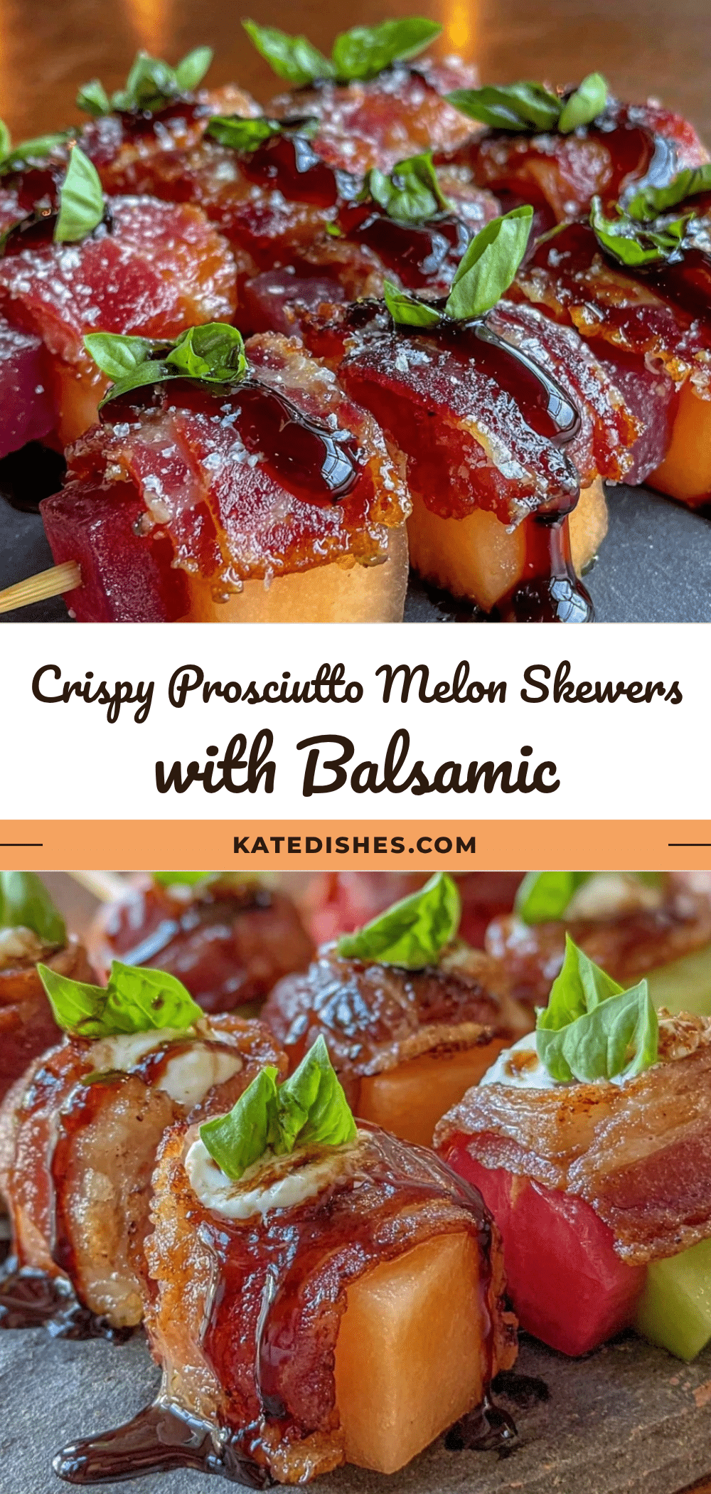 prosciutto-wrapped melon skewers recipe