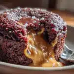 quick chocolate lava mug cake - featured image