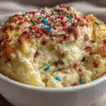 quick funfetti mug cake recipe - featured image