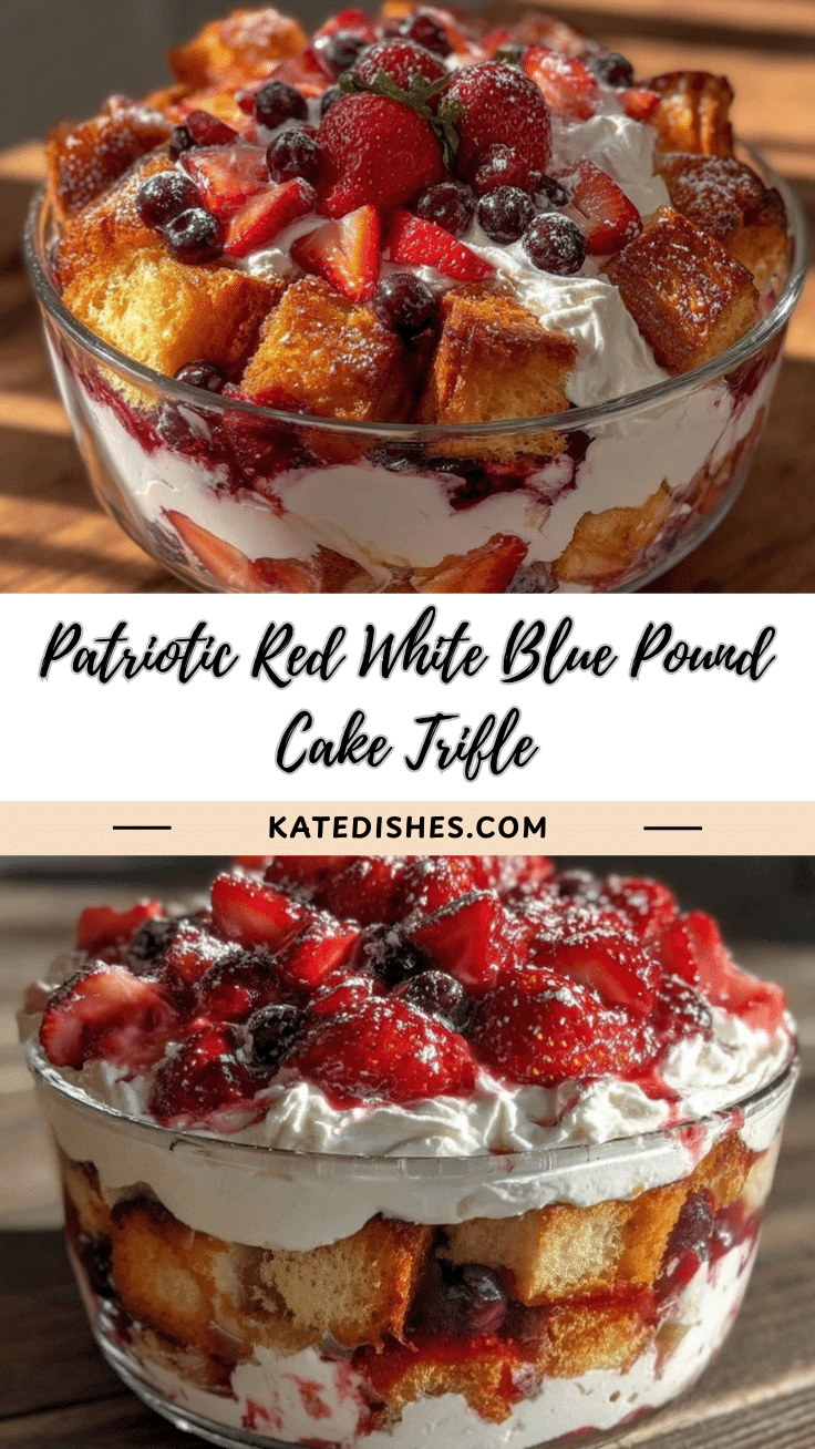 red white and blue trifle recipe