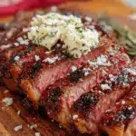 reverse seared tomahawk steak - featured image