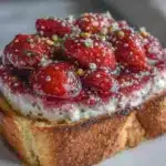 rhubarb vanilla chia jam - featured image