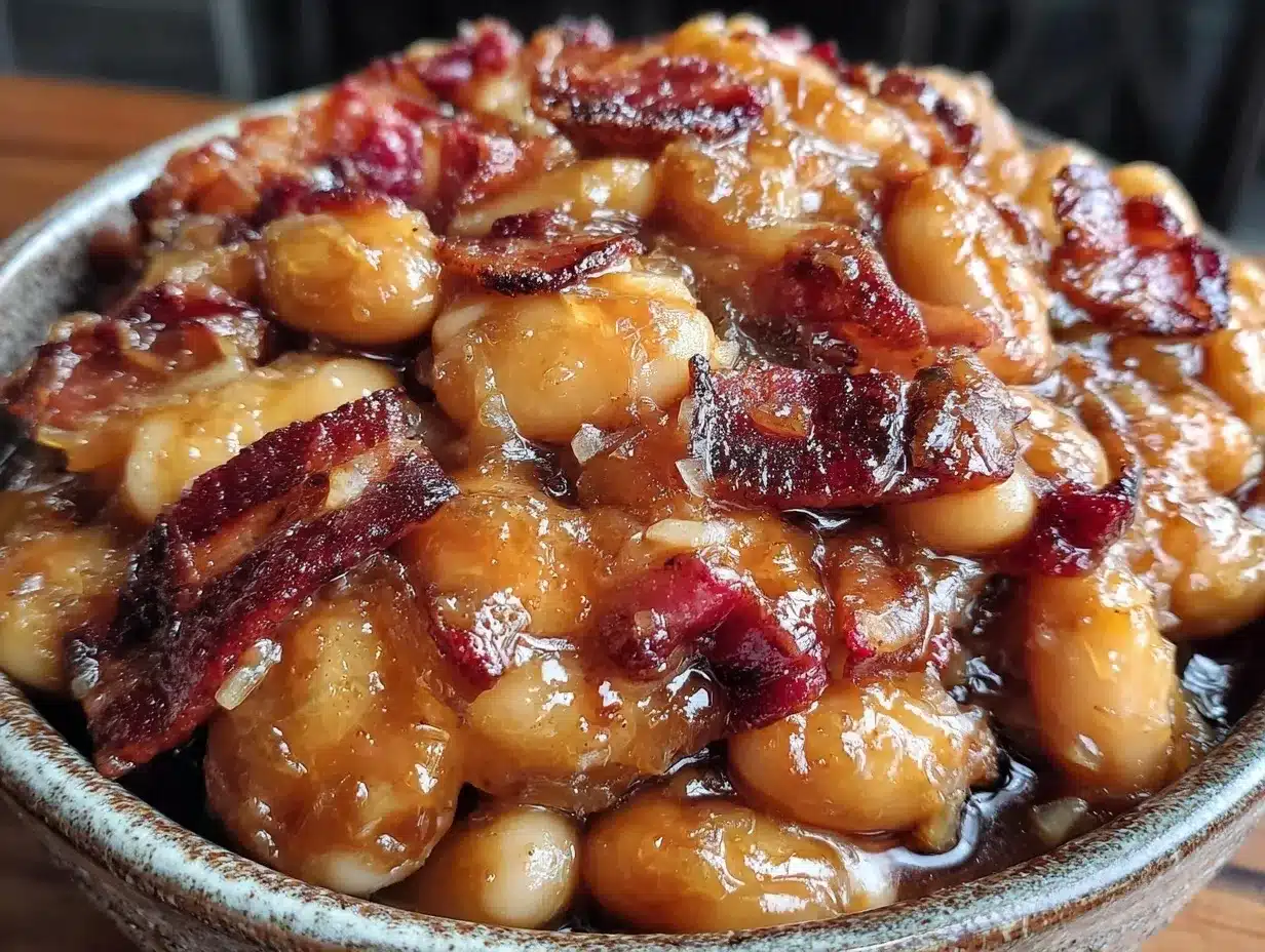 savory baked beans preparation steps