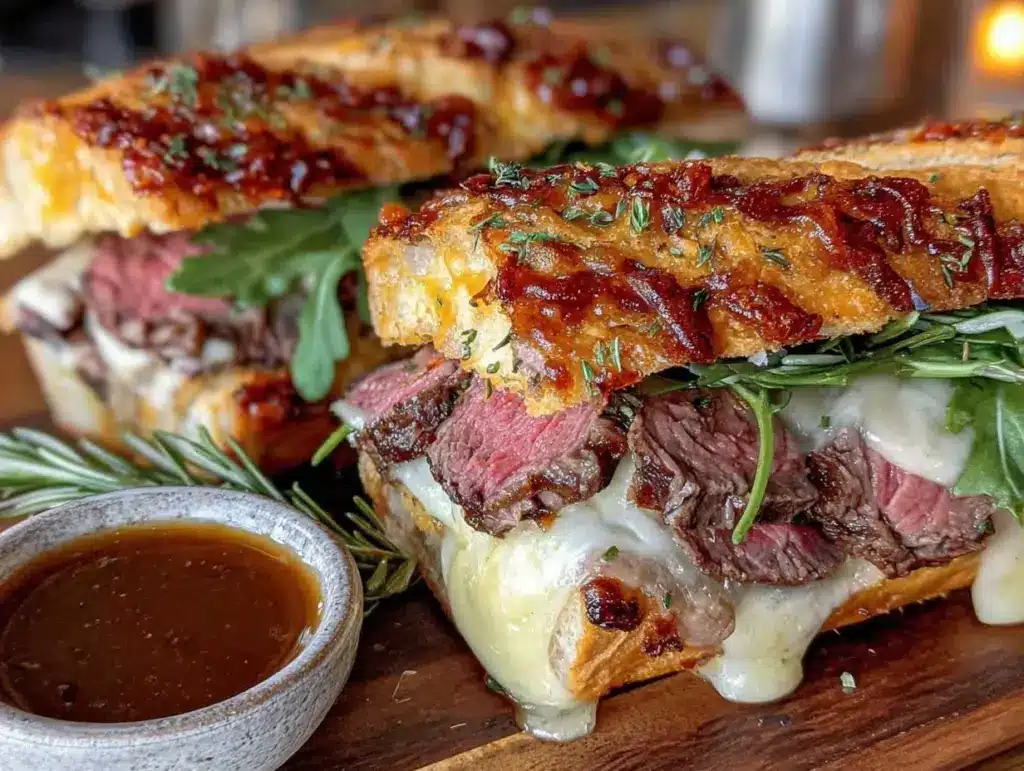 Savory French Dip Sandwich - featured image