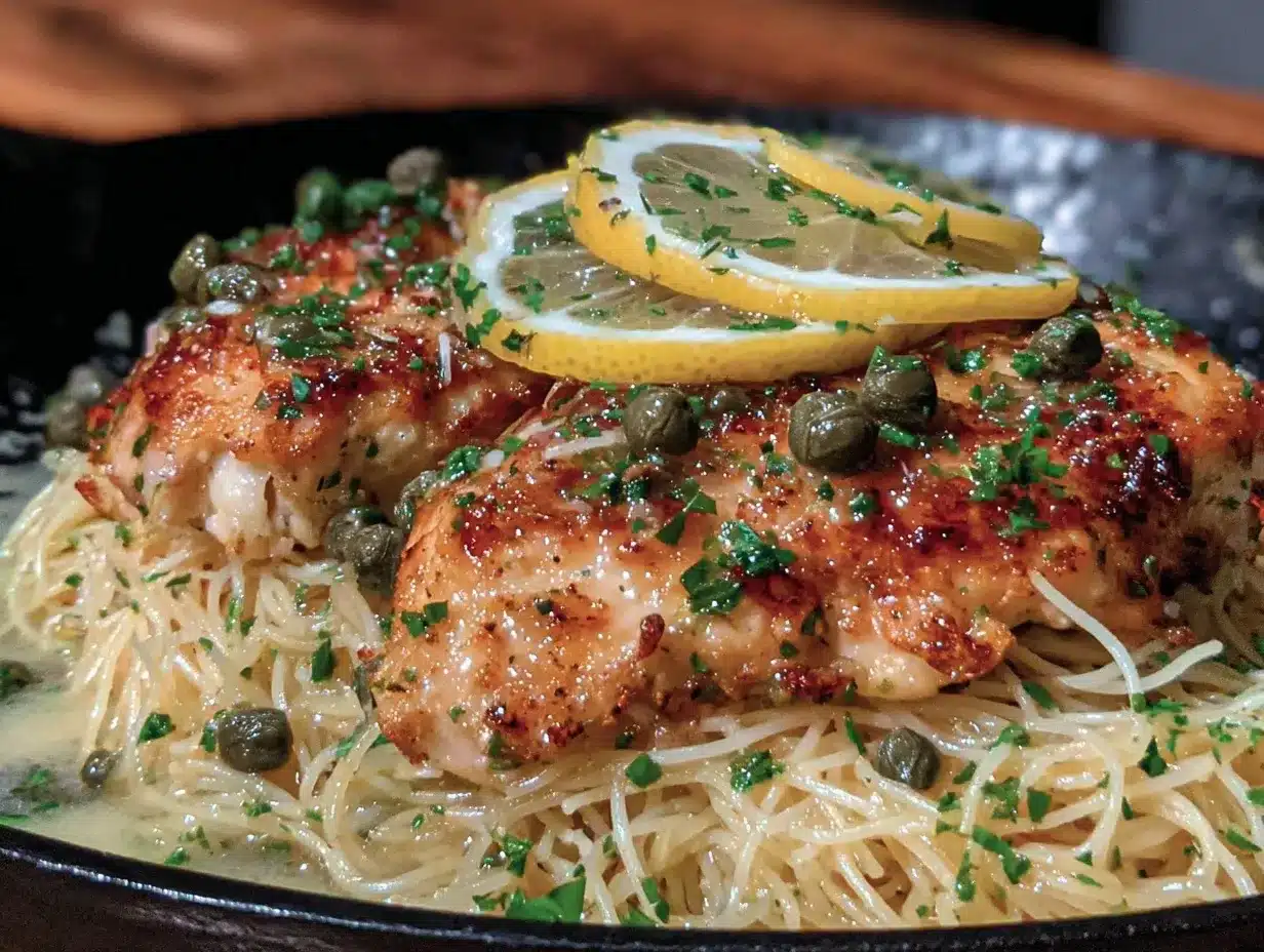 skillet chicken piccata preparation steps