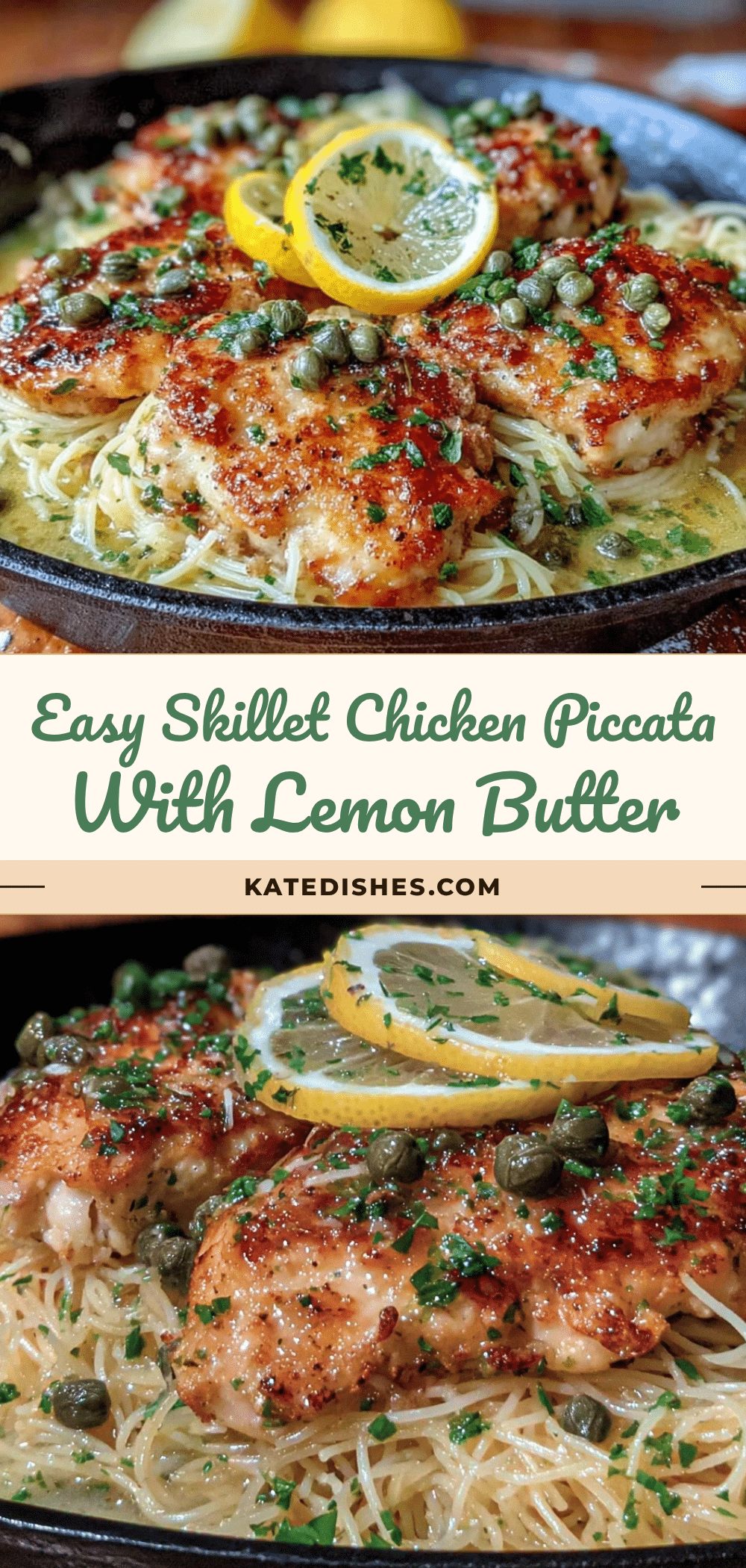 skillet chicken piccata recipe