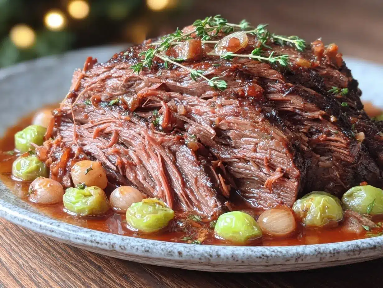 slow cooker mississippi pot roast preparation steps