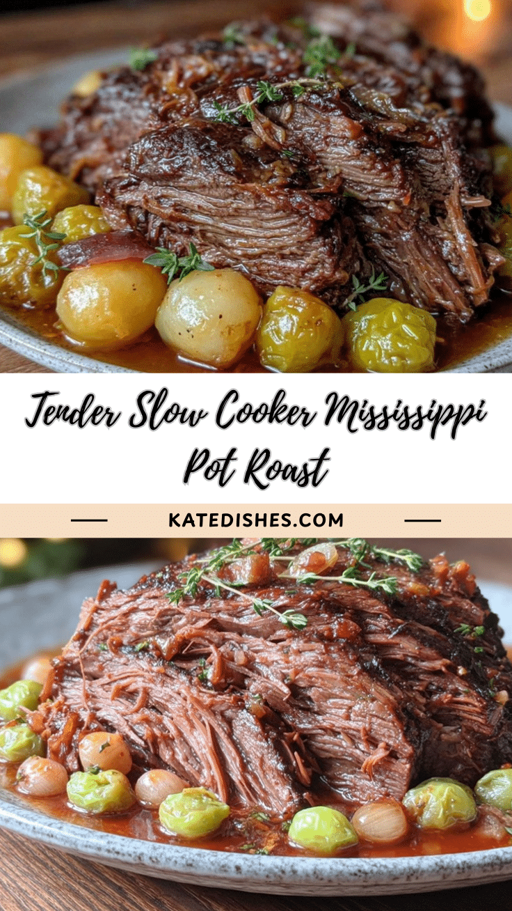 slow cooker mississippi pot roast recipe