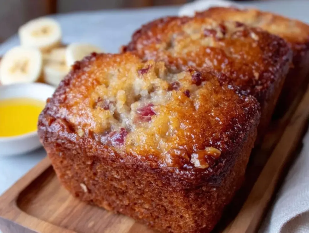 small-batch banana bread loaf for one - featured image