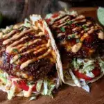 smash burger tacos - featured image