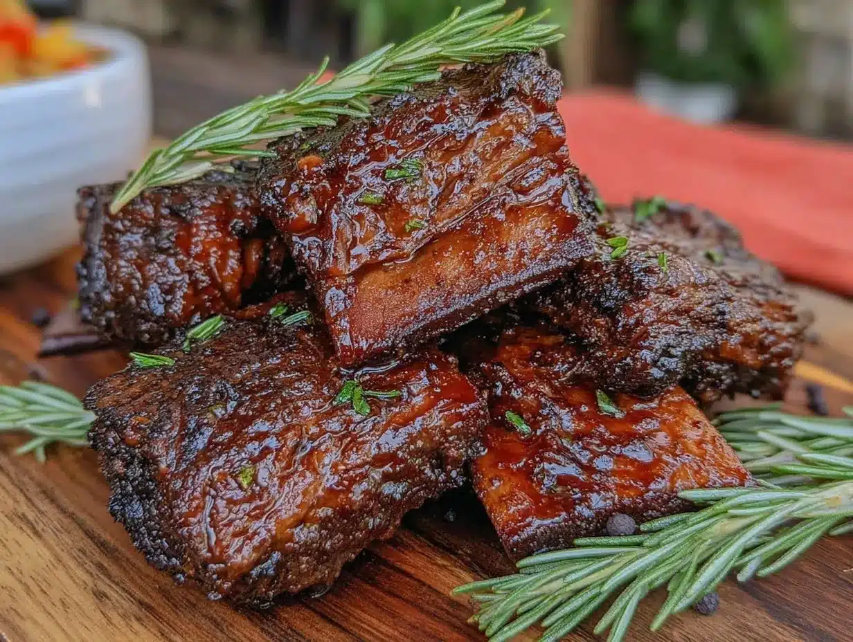 smoked beef short ribs preparation steps